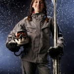 Jenny Elsner, 13, from Lake Stevens, models the newest ski gear for this season from Mount Pilchuck Ski and Sport.