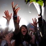 Fans cheer as teen sensation Justin Bieber performs Tuesday night July 13, 2010 at Comcast Arena in Everett, Wash.